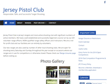 Tablet Screenshot of jerseypistolclub.org